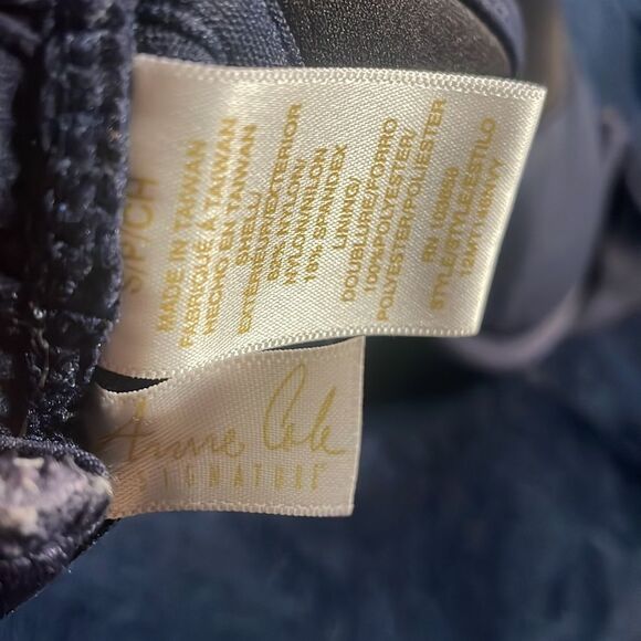 Anne Cole Signature Navy Bikini Top - Picture 4 of 4